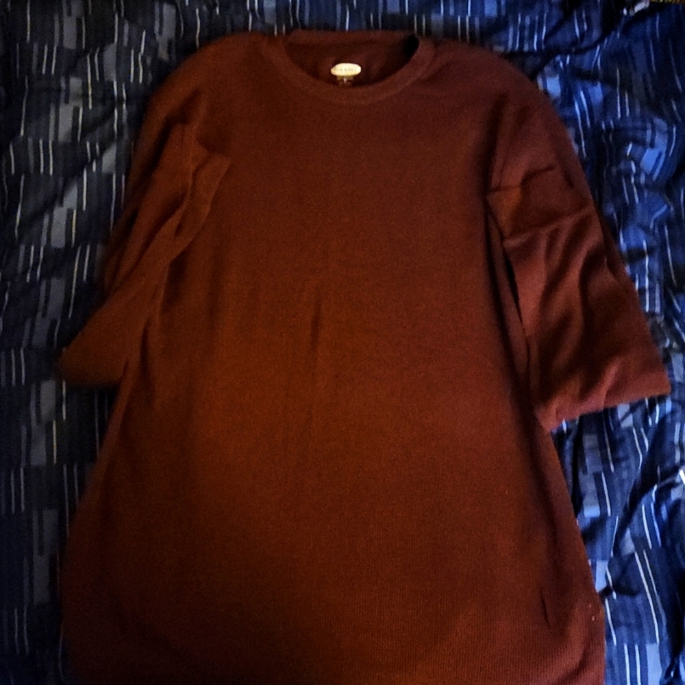 Old Navy Burgundy Long Sleeve